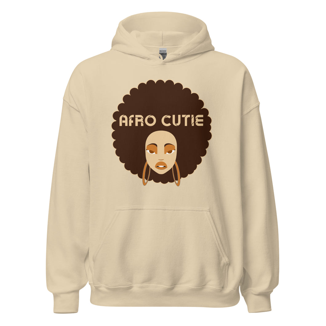 Unisex Hoodie Afro Cutie