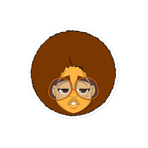 Afro Cuties Stickers - Glasses