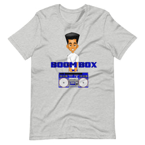 Boom Box Blue Box. Short-Sleeve Unisex T-Shirt