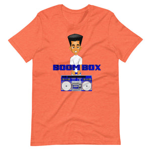 Boom Box Blue Box. Short-Sleeve Unisex T-Shirt