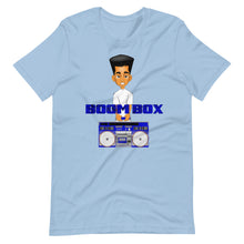 Load image into Gallery viewer, Boom Box Blue Box. Short-Sleeve Unisex T-Shirt