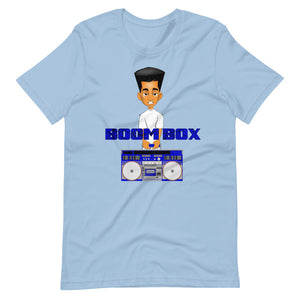 Boom Box Blue Box. Short-Sleeve Unisex T-Shirt