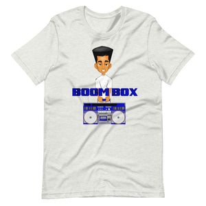 Boom Box Blue Box. Short-Sleeve Unisex T-Shirt