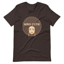 Load image into Gallery viewer, Afro Cutie Text Short-Sleeve Unisex T-Shirt