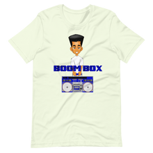 Load image into Gallery viewer, Boom Box Blue Box. Short-Sleeve Unisex T-Shirt