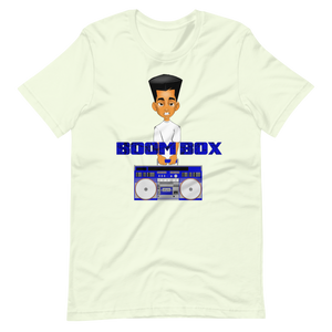 Boom Box Blue Box. Short-Sleeve Unisex T-Shirt