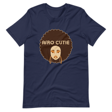 Load image into Gallery viewer, Afro Cutie Text Short-Sleeve Unisex T-Shirt