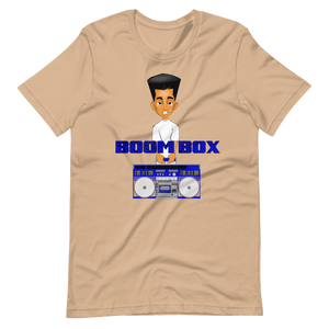 Boom Box Blue Box. Short-Sleeve Unisex T-Shirt