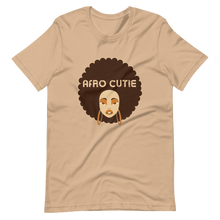 Load image into Gallery viewer, Afro Cutie Text Short-Sleeve Unisex T-Shirt