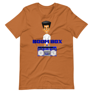 Boom Box Blue Box. Short-Sleeve Unisex T-Shirt