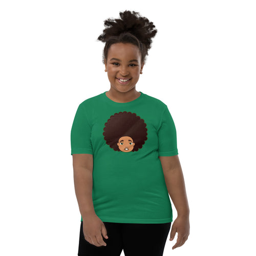 Afro Cuties Dot Matrix - Youth Short Sleeve T-Shirt